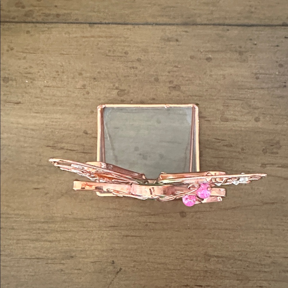 Vintage Stained Glass Angel Fairy Tea Light Candle Holder - Picture 5 of 6